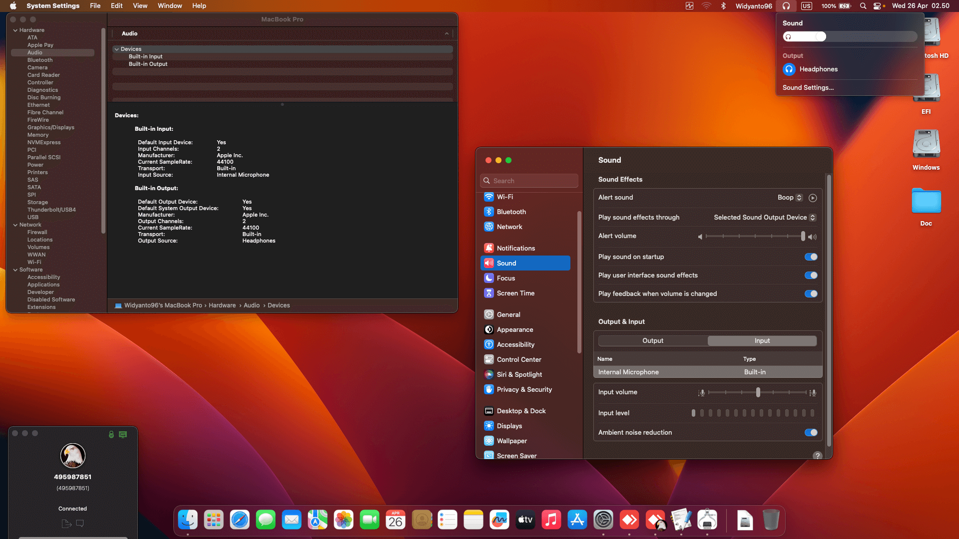 MSI Gaming GF63 Thin 10SCSR [CometLake   Intel UHD 630 + I2C]   OpenCore 4